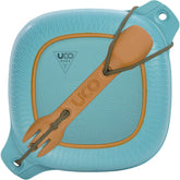 UCO 4-Piece Mess Kit assembly shown for compact camping meal setup.