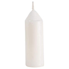 UCO Candles 3pk burning in lantern with steady flame and minimal dripping.