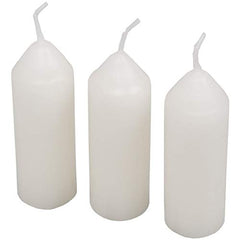 UCO Candles 3pk lit in tent, providing warmth and reducing condensation.