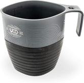 UCO collapsible cup 12oz grey compact for travel and backpacking