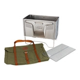 UCO Flatpack smokeless firepit assembly for quick outdoor setup