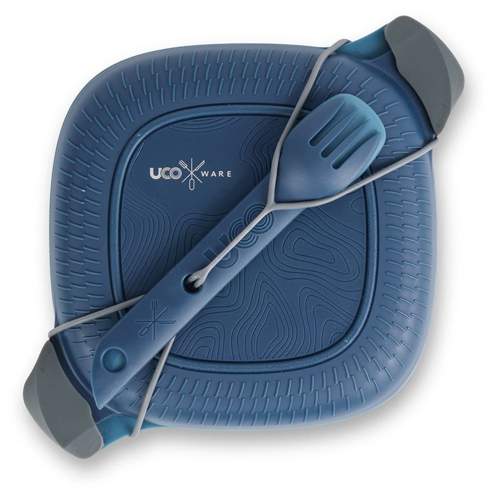 UCO Recycled ECO plate with compact dining design for easy backpacking meals