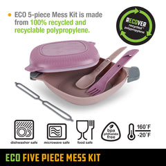 UCO Recycled ECO Switch Spork fork component highlights versatile eating options