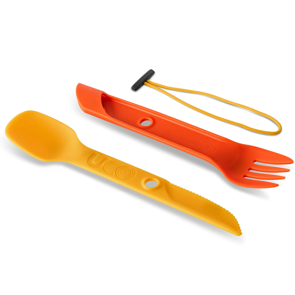 UCO Switch Spork spoon end ideal for soups and yogurts on the go.