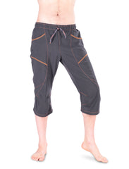 Ucraft Xlite knickers graphite front view showcases climbing-friendly lightweight stretch.
