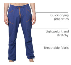 Ucraft Xlite waistband-adjust image shows secure fit for dynamic moves