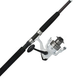 Ugly Stik catfish rod-reel combo 7ft in hand, balanced strength for river catfish.
