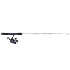 Ugly Stik Clear Tip blank improves bite detection on ice fishing.