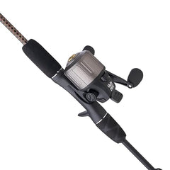 Close-up of Ugly Stik Clear Tip design for sensitive bite indication.
