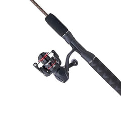 Ugly Stik GX2 spinning reel closeup highlighting durable aluminum spool and smooth retrieve