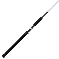 Ugly Stik Shakespeare 7’ Catfish Spinning Rod front view shows durability and sensitivity.