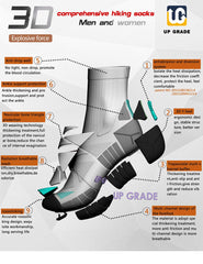 UGUPGRADE moisture-wicking knit close-up highlighting breathable fibers for dry feet.