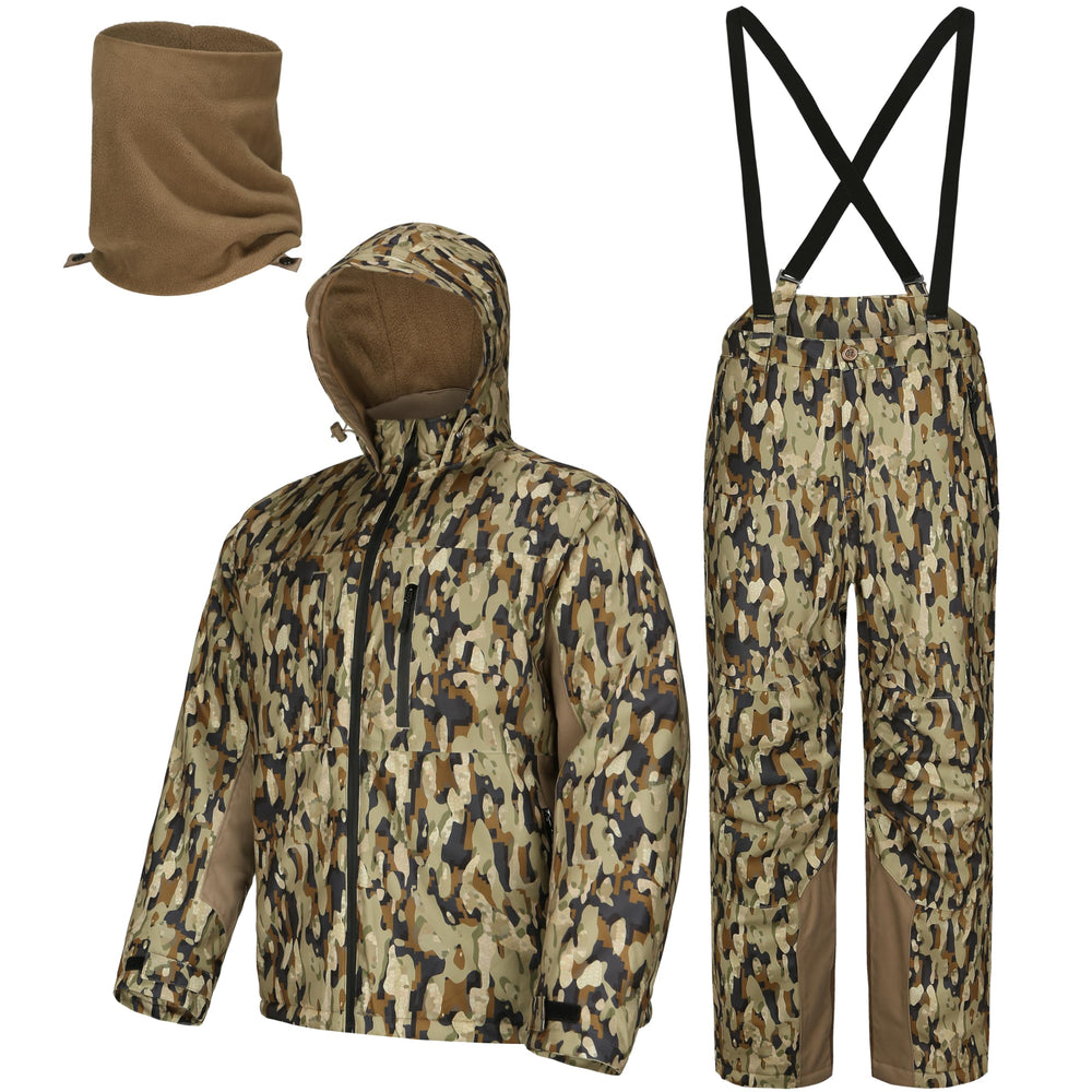UIIHUNT hunting clothes with face mask for hidden stalking and comfortable breathing