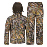 UIIHUNT hunting clothes with silent fabric for stealthy field movement.