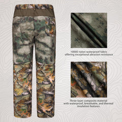 UIIHUNT jacket with adjustable hood and cuffs for a tailored fit.