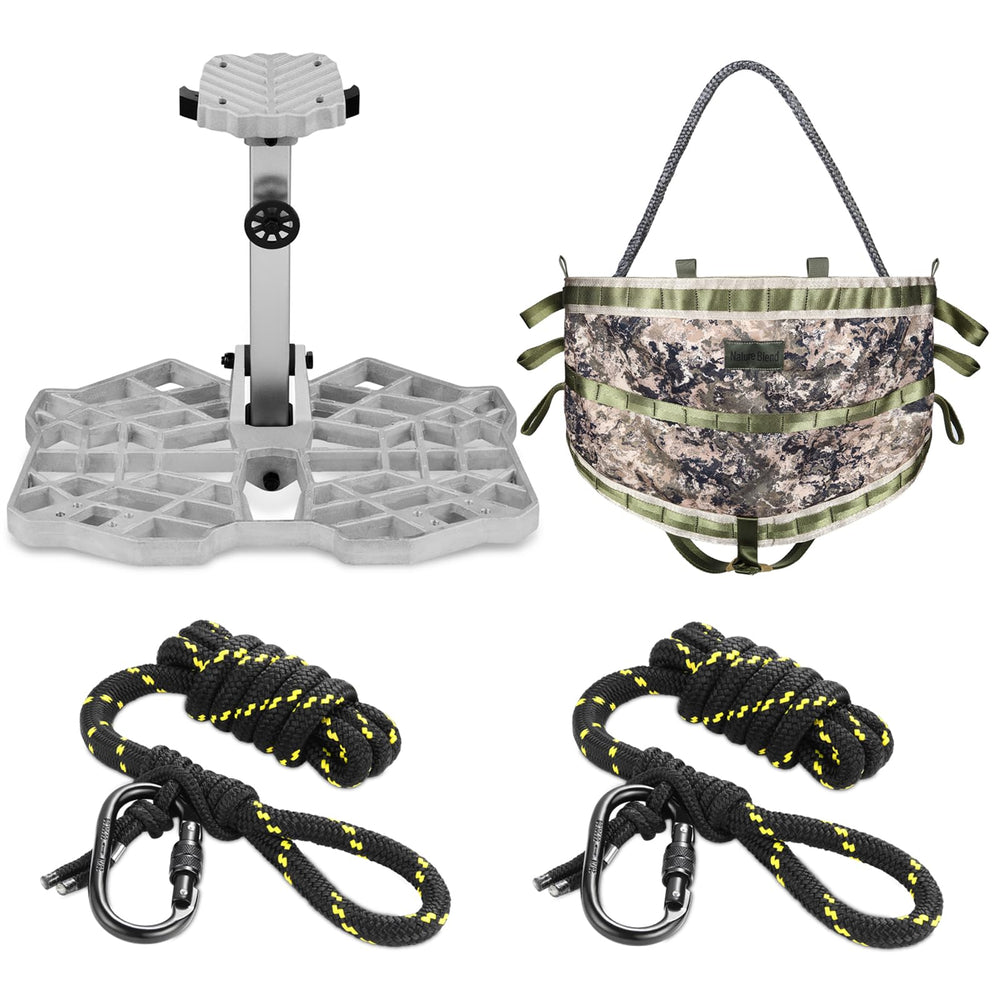 UIIHUNT saddle platform 16x12 aluminum offers stable, lightweight hunting support.