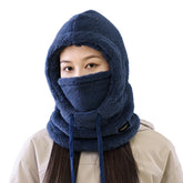 Uillui 3-in-1 balaclava beanie with face cover offers full windproof warmth.