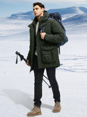 UIQUR warm fleece lining delivers cozy warmth on cold days.