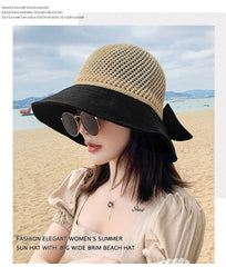 Ulalaza packable sun hat folds compactly for travel and quick drying