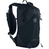 Ultimate Direction Blazek hydration pack with shoulder pockets for quick chews on the move.