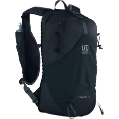 Ultimate Direction Blazek hydration pack with shoulder pockets for quick chews on the move.