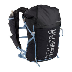 Ultimate Direction Fastpack 20L front view with vest-like fit for fast mobility