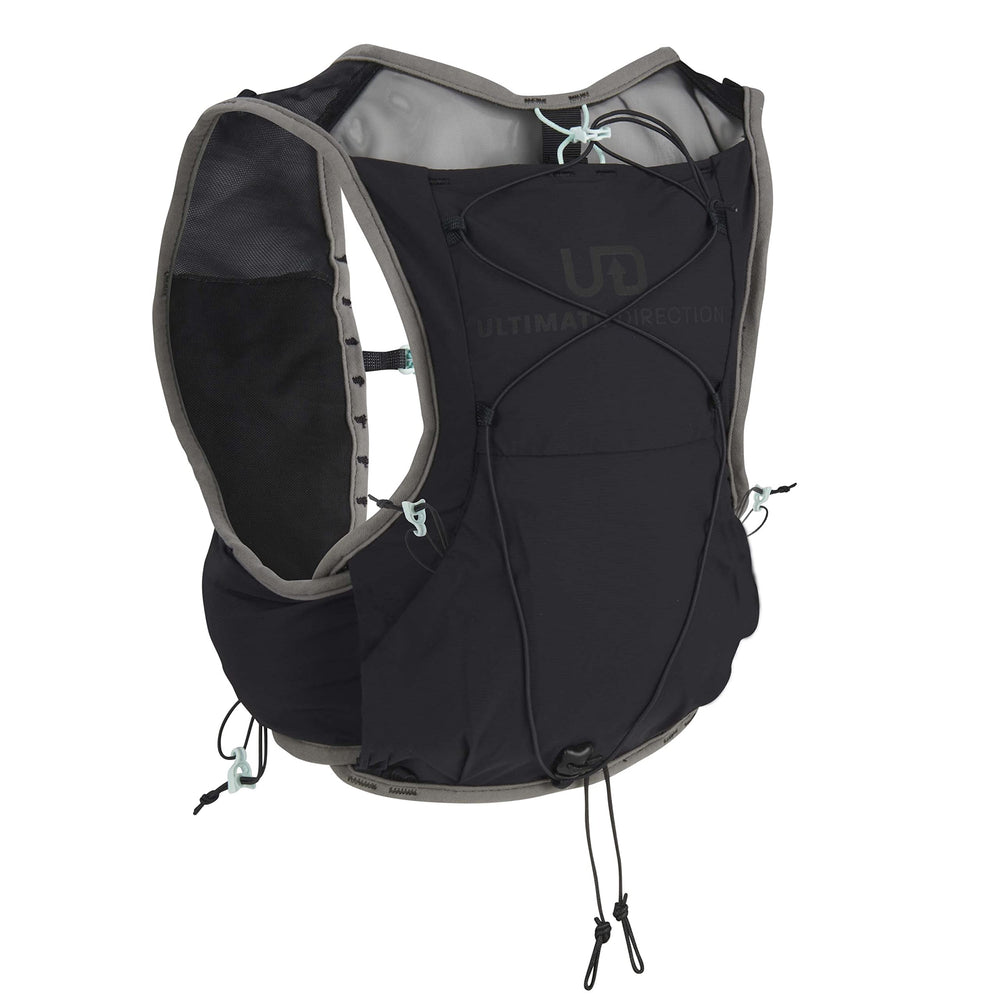Ultimate Direction Race Vesta 6.0 front zip phone pocket keeps essentials within reach.