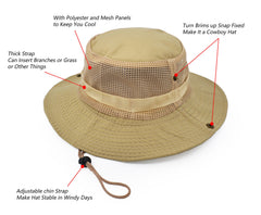 UltraKey adjustable drawstring secures fit during hiking and outdoor activity.