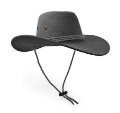 UltraKey sun-protection hat side view ideal for hiking and gardening.