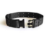 UltraKey Tactical Belt buckle close-up showing rugged design for outdoor use
