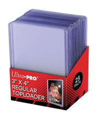 Ultra Pro 3x4 top loaders image protecting cards for durable storage
