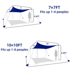 UMARDOO family beach tent carry bag for easy transport on trips.