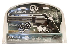 Colt Python pistol with adjustable rear sight
