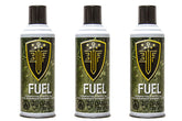 Umarex Elite Force Green Gas 3 Pack can close-up highlighting consistent velocity potential