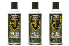 Umarex Elite Force Green Gas 3 Pack bottle label detail emphasizes environmental safety