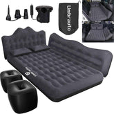 Umbrauto inflatable car mattress bed with pump and pillows for easy setup on road trips.