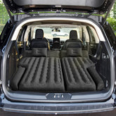 Umbrauto SUV air mattress top surface offers plush comfort for trunk camping