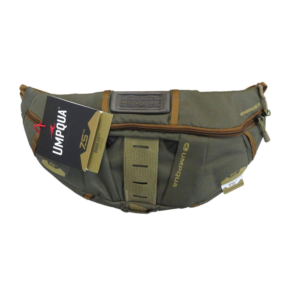 Umpqua ZS2 Bandolier Sling Pack olive exterior view