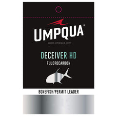 Umpqua Deceiver HD Bone Permit fluorocarbon leader for saltwater presentation