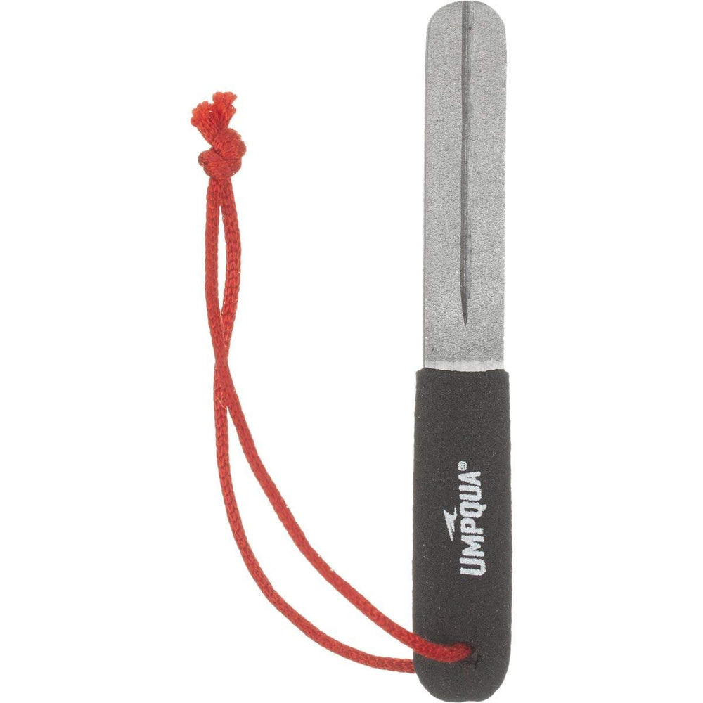 Umpqua Dream Stream Hook File Black for precise hook point sharpening on the water