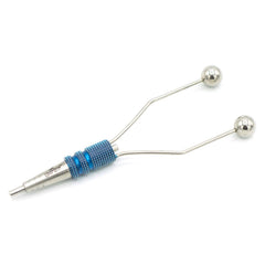 Umpqua Dream Stream Plus Bobbin close-up demonstrates smooth steel tube for precise tension.