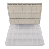Umpqua Hook Box 30697 front view with 21 compartments for easy fly organization.
