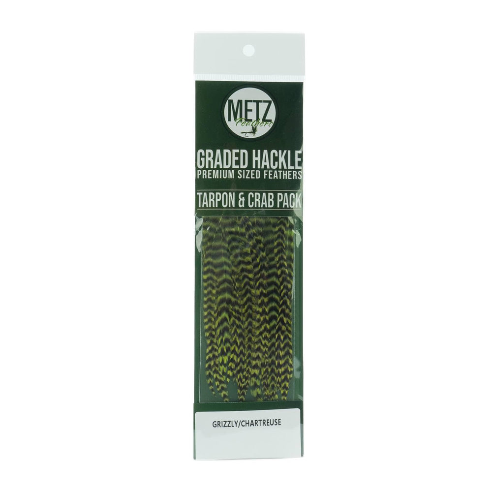 Umpqua Metz tarpon-crab hackle pack for tarpon tails and crab claw collars