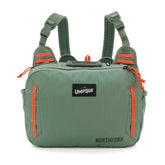 Umpqua Northfork Chest Pack Pine - front view with main compartment