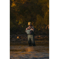 Net slot and quick-access design of the Pine Northfork Chest Pack
