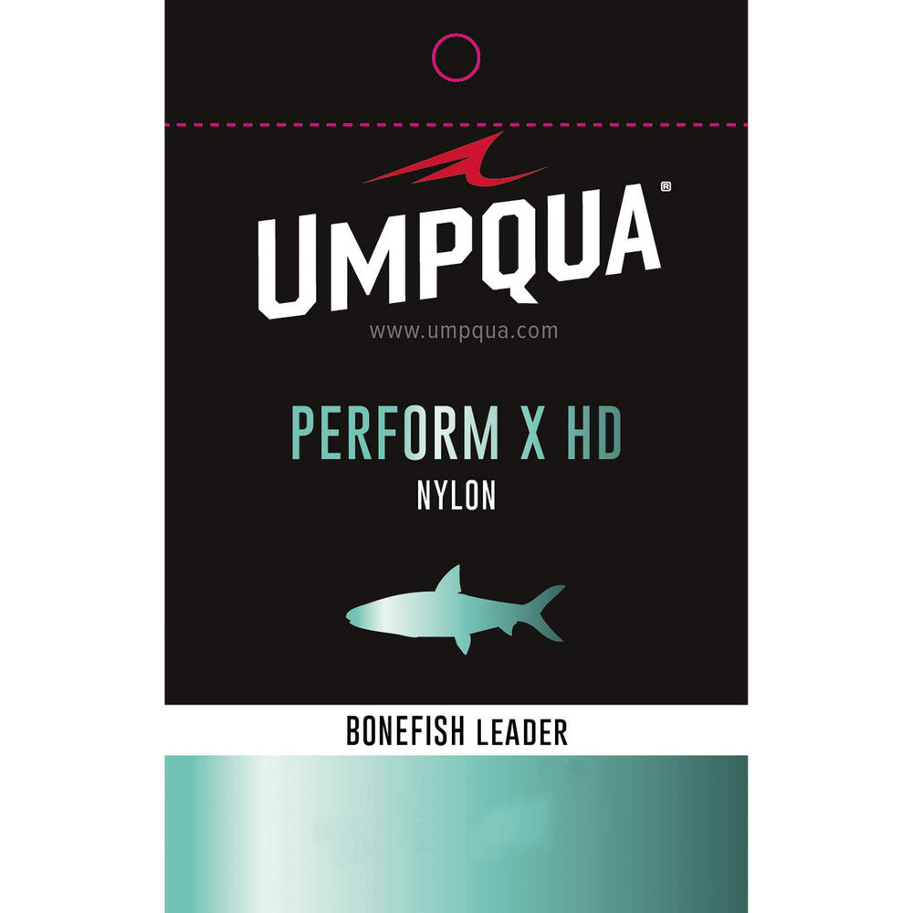 Umpqua Perform X HD Bonefish Leader 12 ft for powerful, precise flats presentations.