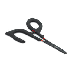 Umpqua Rivergrip PS Scissor Forceps Open Black - 6 inch Straight Fly Fishing Clamp