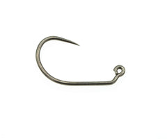 Umpqua UC650BL-BN jig hook with 60-degree eye for precise bead pairing and secure hook sets.