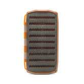 Umpqua UPG Foam Essential Large fly box front view shows slim profile and durable shell