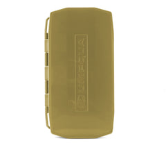 Lightweight olive shell with secure latch on Umpqua UPG Foam Weekender Fly Box